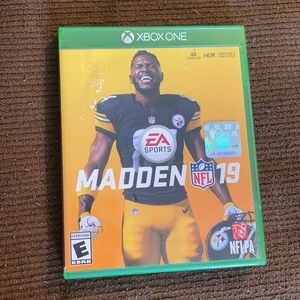 Madden 19 Xbox one game